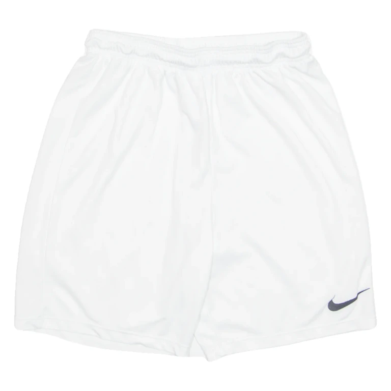 NIKE Mens Sports Shorts White L W28