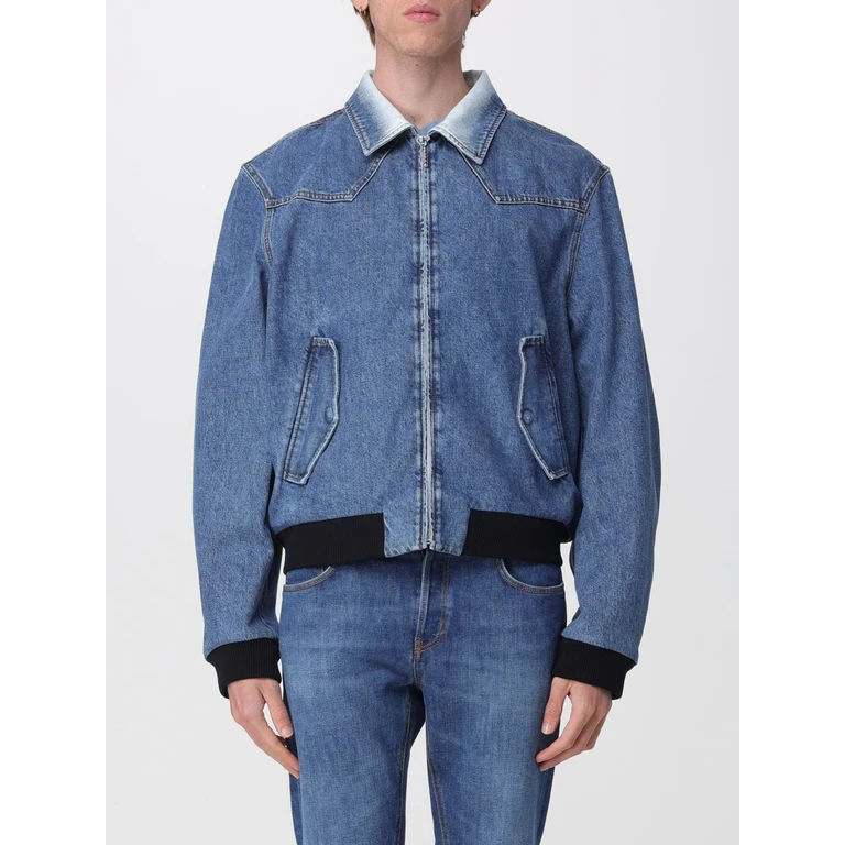Jacket Men color Denim (JUJU0052L1USCY67GBB90)