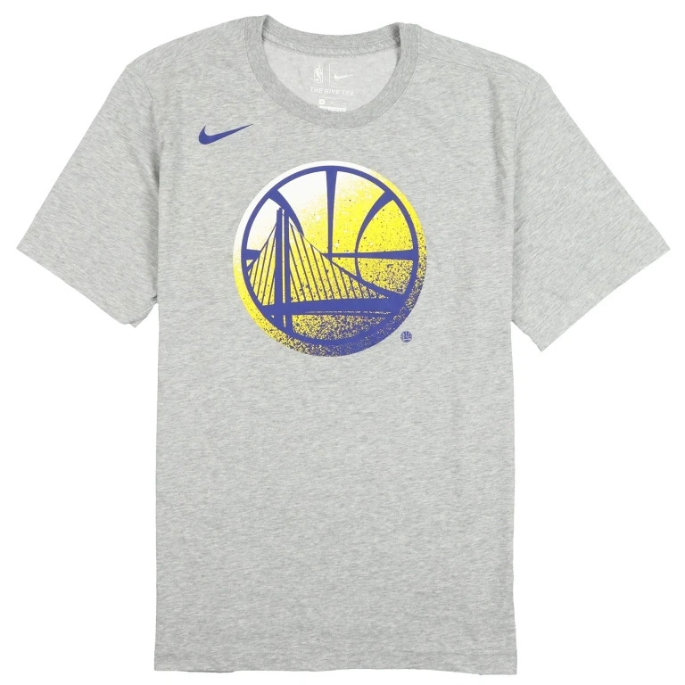 Men's NBA Golden State Warriors Mezzo Print Logo T-Shirt