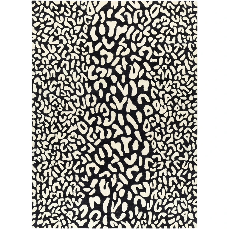 Akeem Leopard Print Area Rug - Clearance