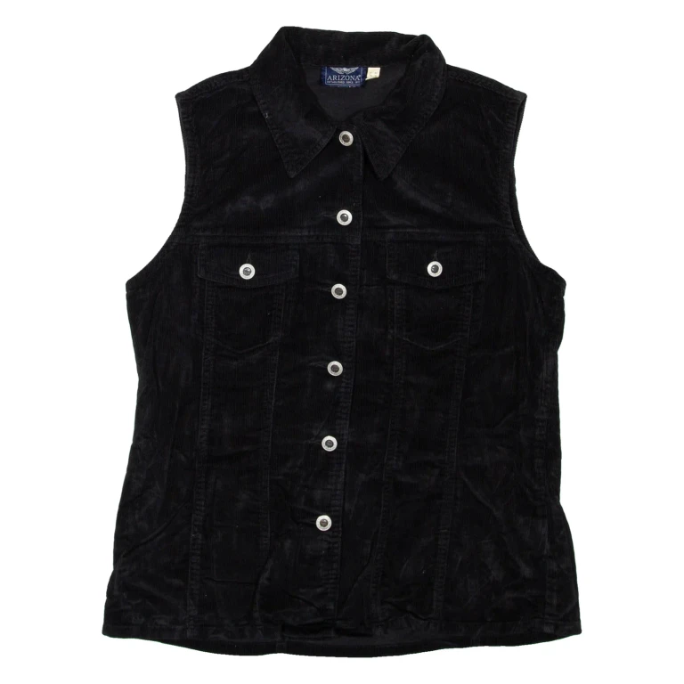 ARIZONA Sleeveless Womens Jacket Black UK 14
