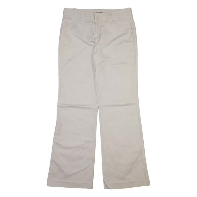 DKNY Womens Trousers Beige Regular Bootcut W30 L32