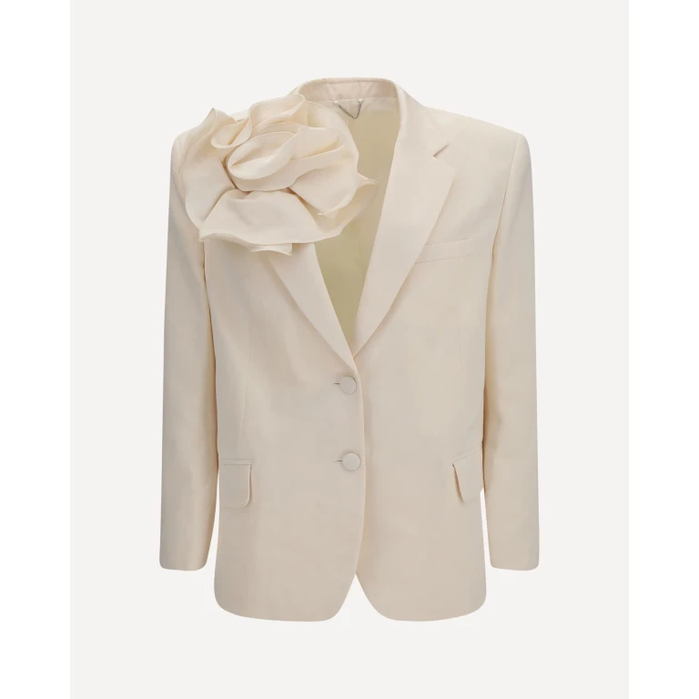 Floral cotton and silk Blazer Female 38