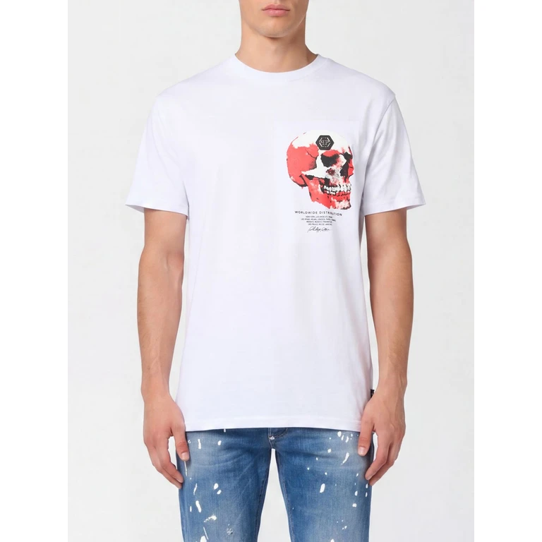T-Shirt Men color White (SAFCMTK8703PJY002N01)