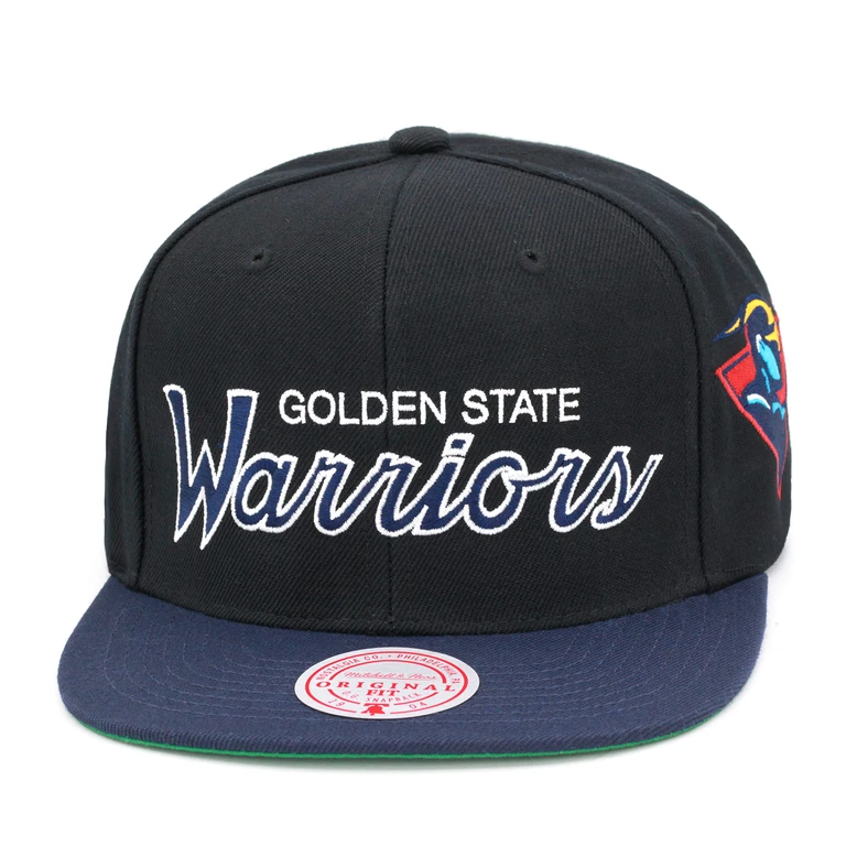 Men's NBA Team Script 2.0 Snapback Hwc Warriors Snapback Caps