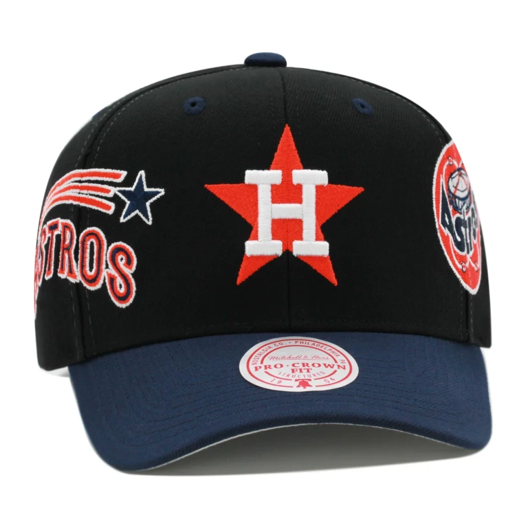 Men's MLB Overbite Pro Snapback Coop Astros Snapback Caps