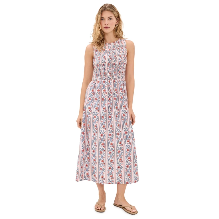 Sara Floral Vine Dress Vine Floral XS
