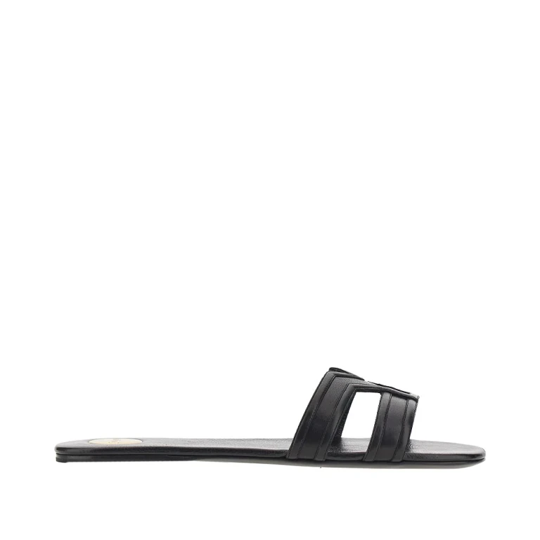 SAINT LAURENT Smooth leather Mabrouka Sandals Female 38.5