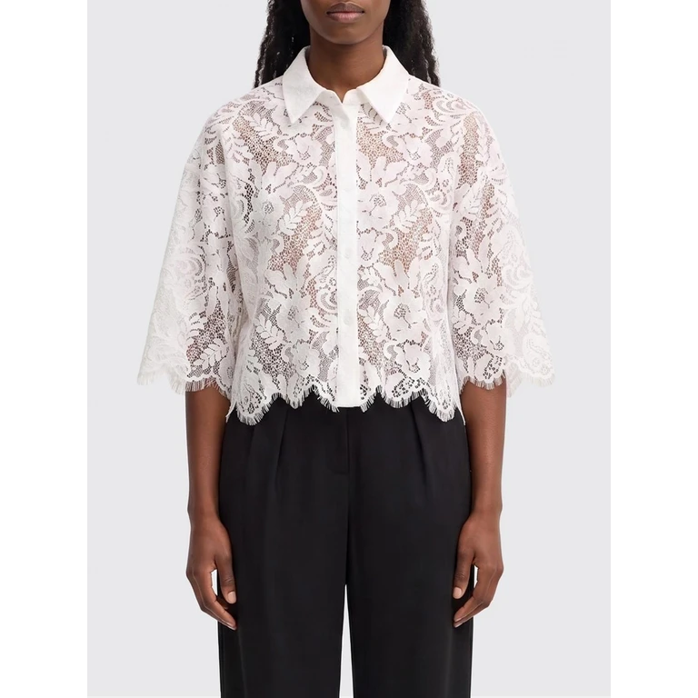 Shirt Woman color White (MS64101KQ9100)