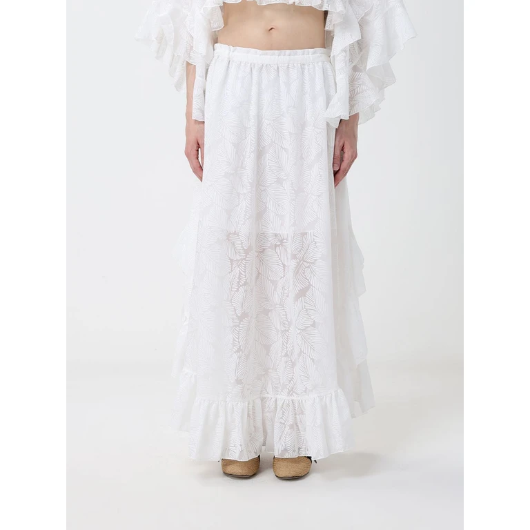ZIMMERMANN Skirt Woman color Ivory (5770SRS263IVORY)