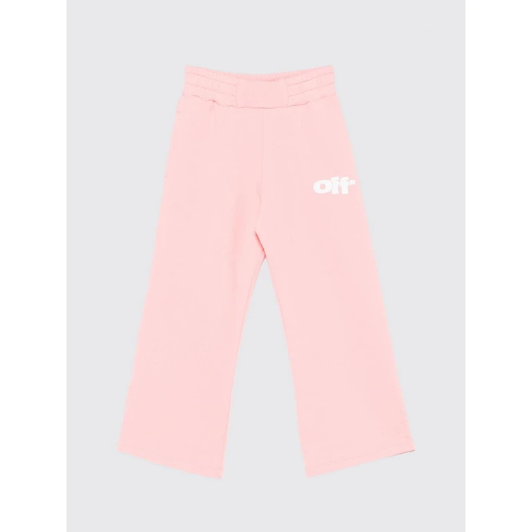 OFF-WHITE KIDS Pants Kids color Pink (OGCH00AS25FLE0013001)