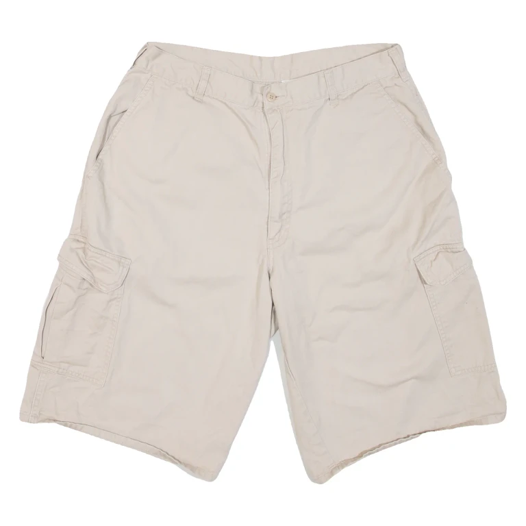 DICKIES Mens Workwear Shorts Beige L W32