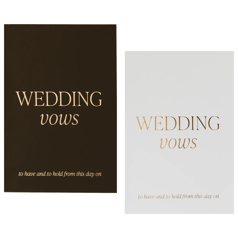 Wedding Vows Journal