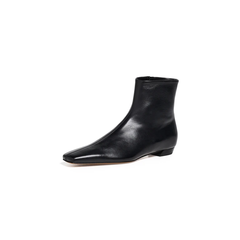 Proenza Schouler Trap Flat Ankle Boots Black 37