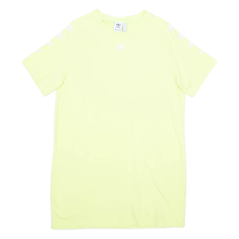 ADIDAS Womens T-Shirt Green UK 12