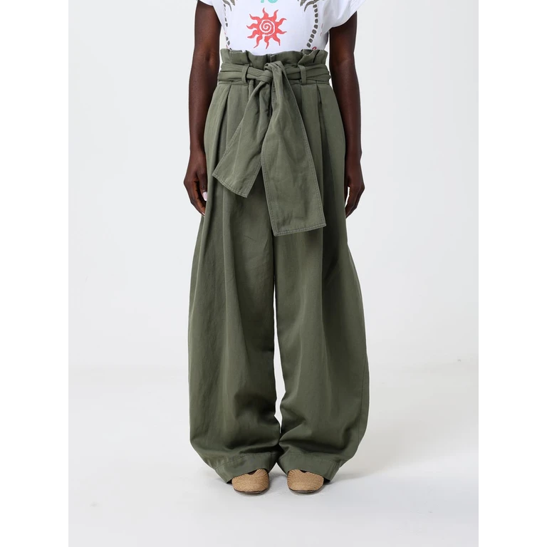 Pants Woman color Green (GF0PQ285CG647EC)
