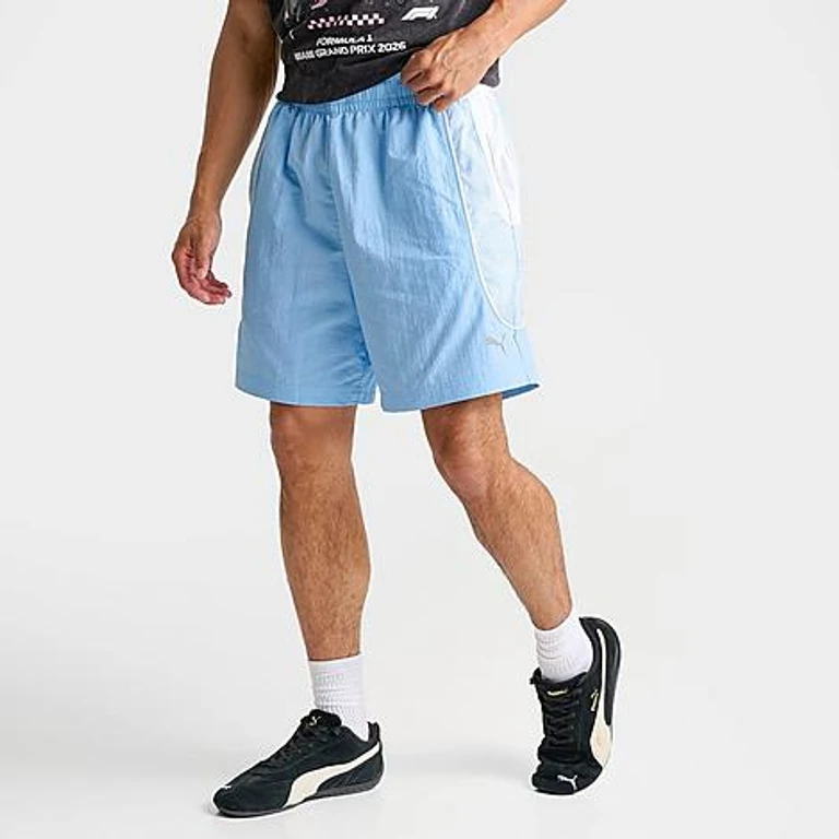 Men's Puma TECH-X 7" Relaxed Shorts in Vibrant Blue Size: Small