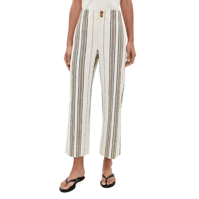 Apiece Apart Stripe Merida Pants Affogato Stripe 12