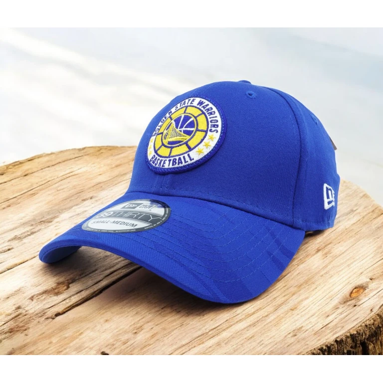 Men's NBA Gs Warriors 3930 Stretch Fit 'Tipoff Series' Blue