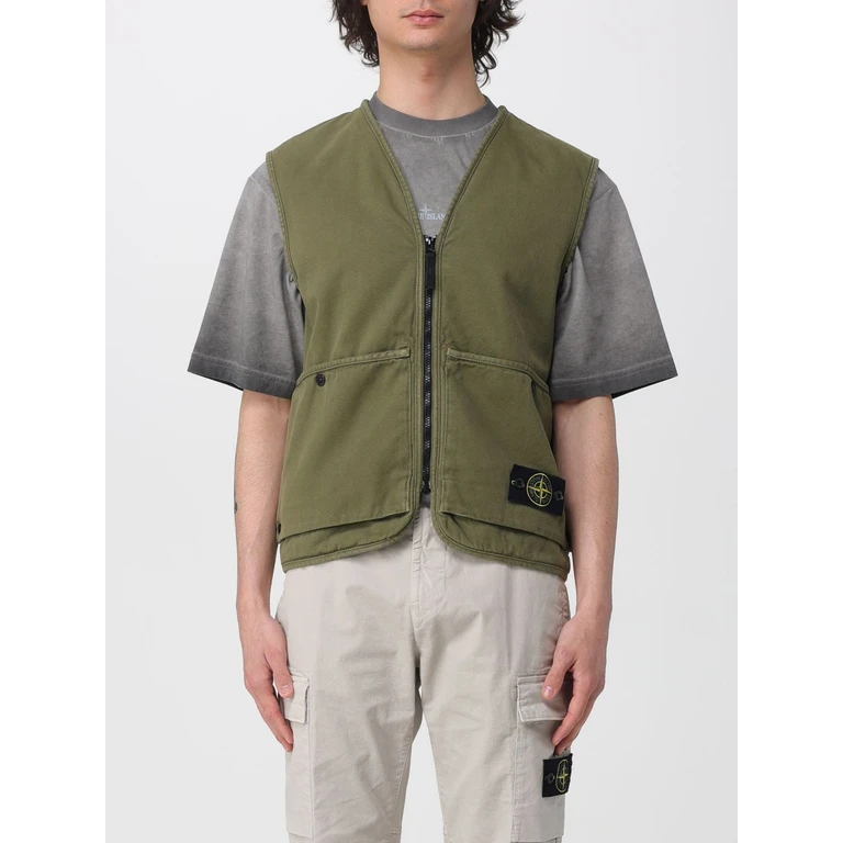 Suit Vest Men color Military (6100007S0184V015G)