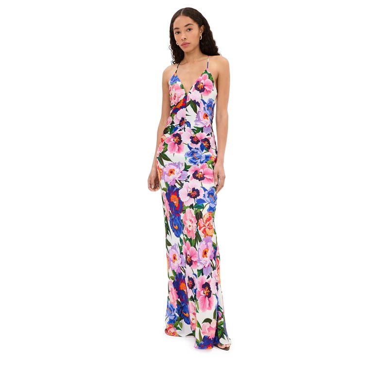 Borgo de Nor Olive Dress Floral Candy 14