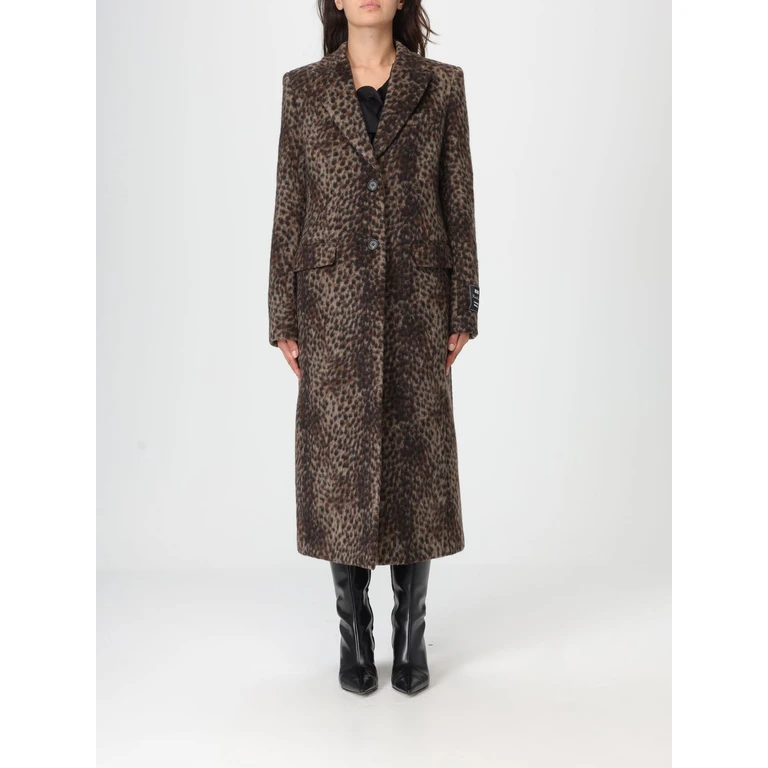 MSGM Coat Woman color Brown (3941MDC1725760929)