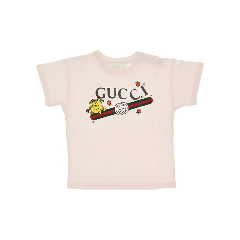 Camiseta Gucci de algodón con estampado para niños 9-12M