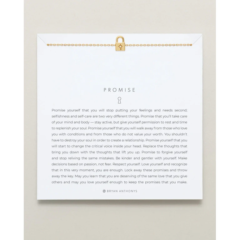 Promise Icon Necklace