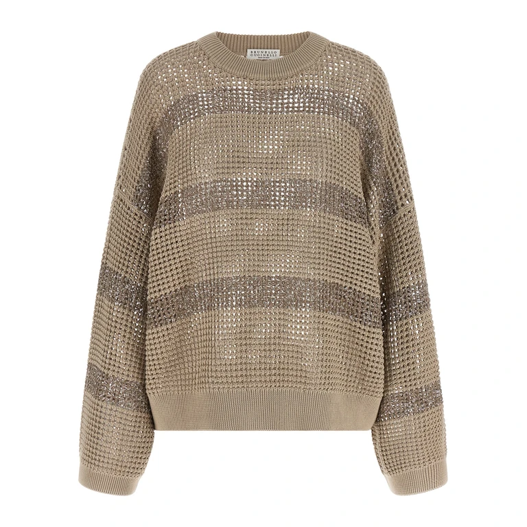 Brunello Cucinelli Gray Cotton Cardigan Clothing - Women