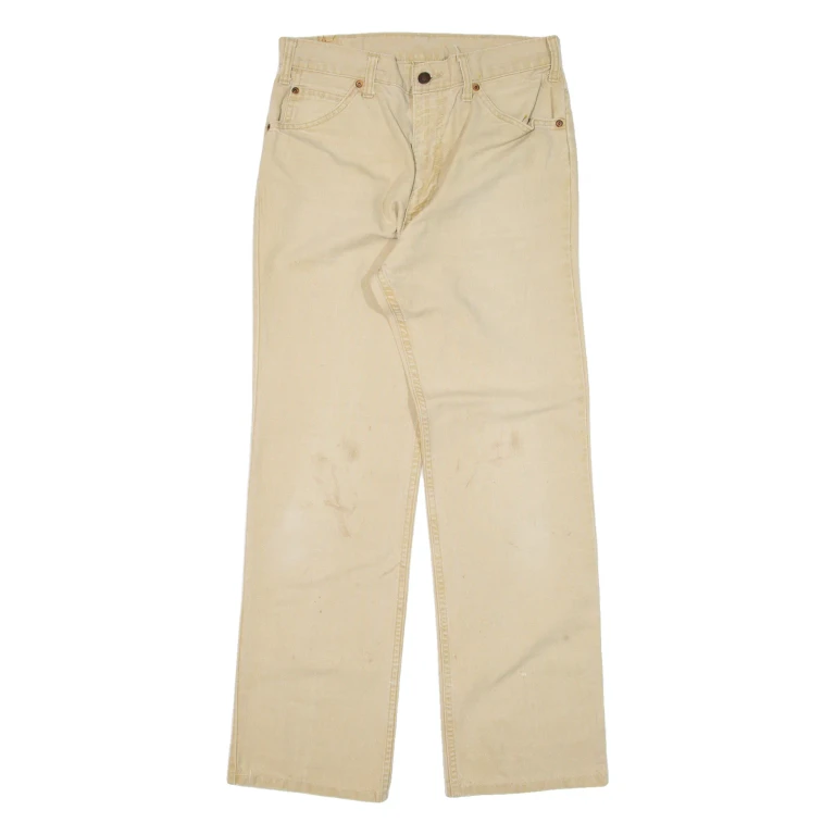 LEVI'S Mens Trousers Beige Regular Straight W30 L30