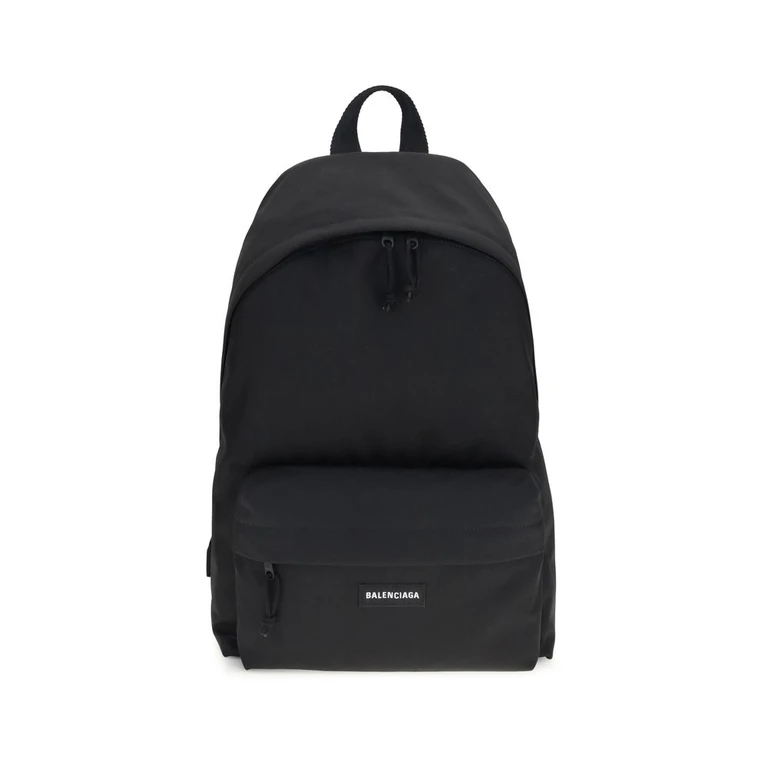 Balenciaga Black Polyamide Backpack - Men