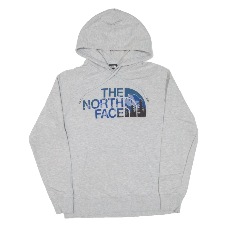 THE NORTH FACE Womens Grey Hoodie USA M