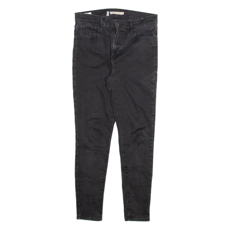 LEVI'S 720 Big E Womens Jeans Grey Slim Skinny W29 L27
