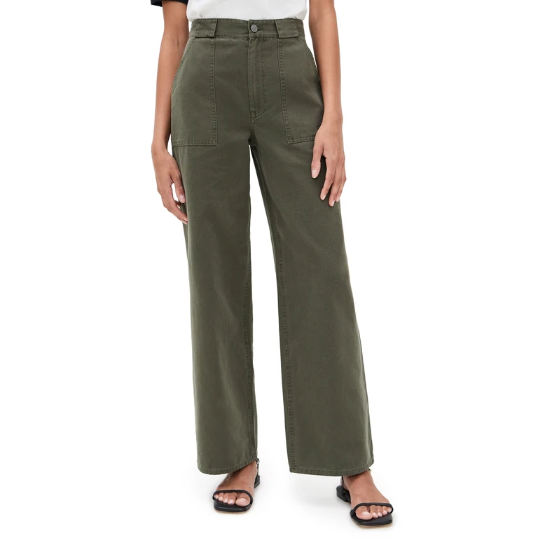 ANINE BING Grayson Pants Army Green 27