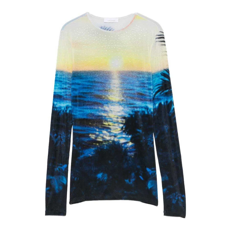 Rabanne T-Shirt - Bleu (26EJTO245VI0316V371)