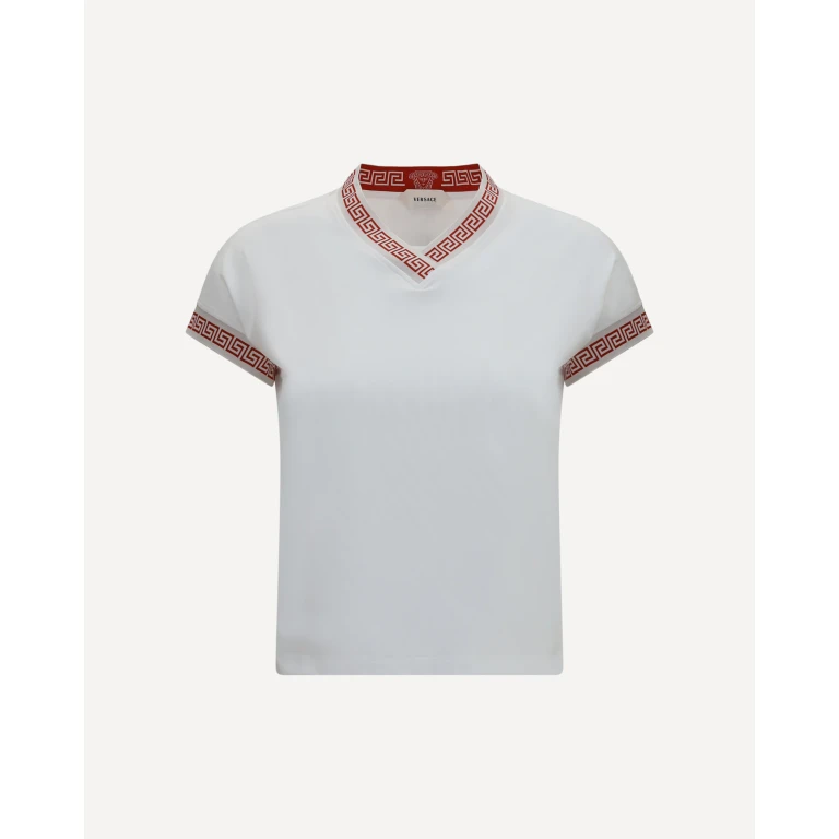 VERSACE T-shirt by Versace with greca details Female 40