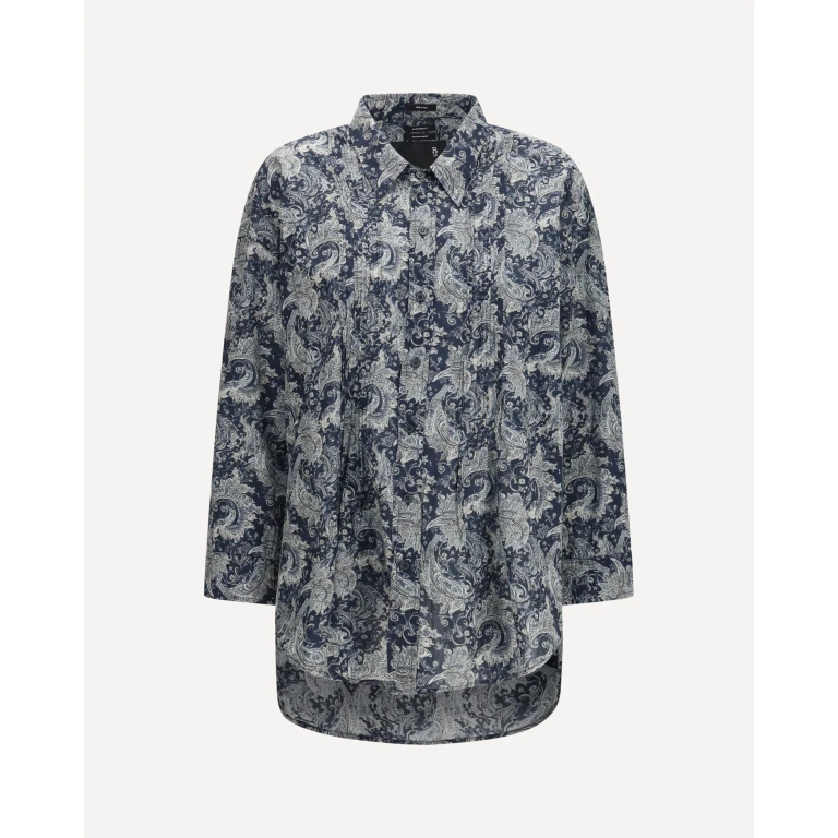 R13 Pintuck drop neck Shirt Female XS