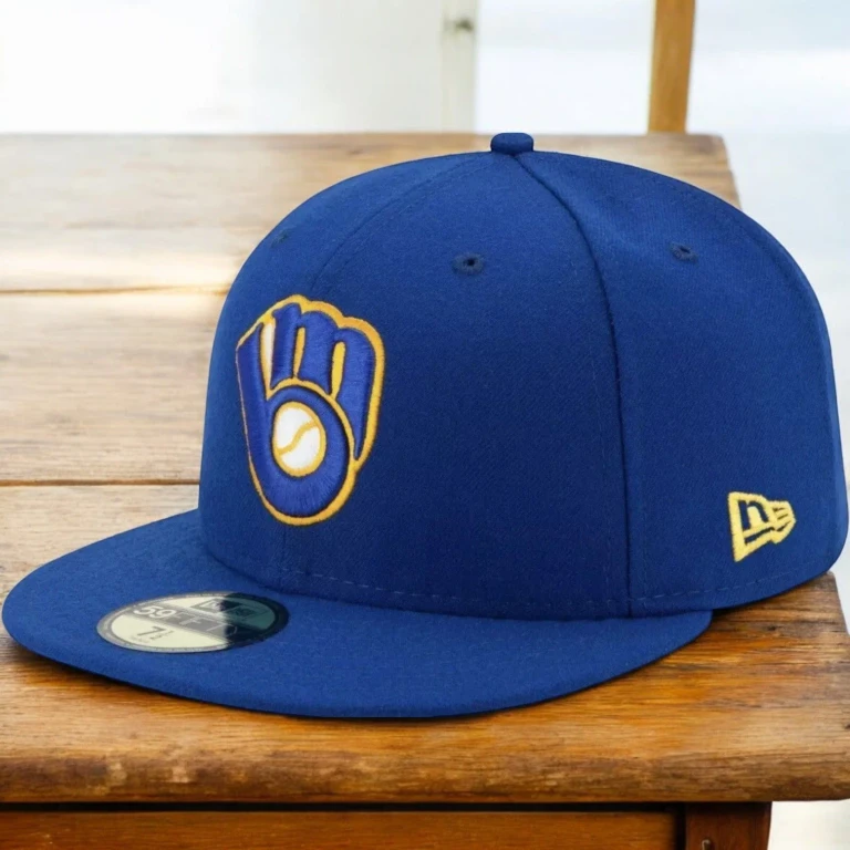 Men's MLB Authentic On-Field 59Fifty Fitted Cap Milwaukee Brewers 2017