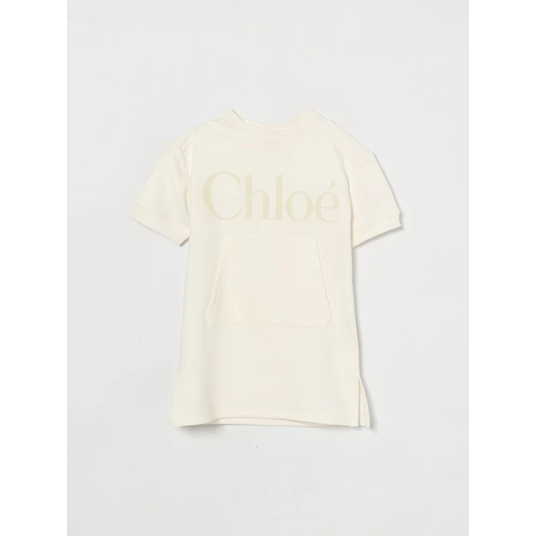 CHLOÉ Dress Kids color White (C21230117)