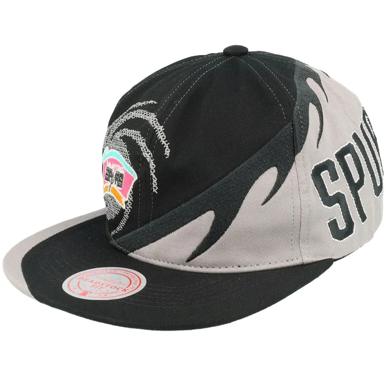 Men's NBA Spiral Deadstock Snapback Hwc Spurs Snapback Caps