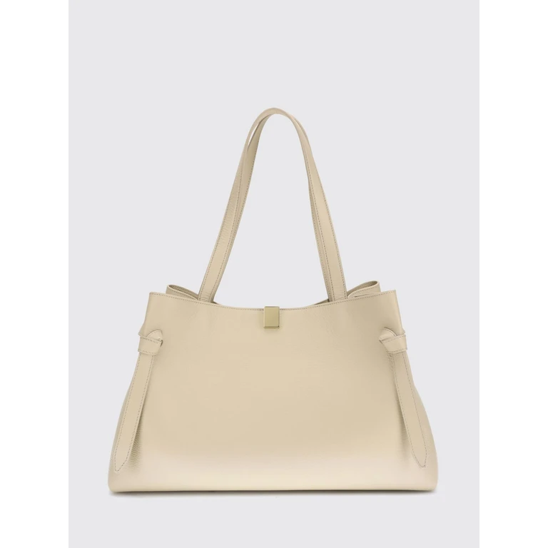 Shoulder Bag Woman color Yellow Cream (YUZRS26HBGZTL066ANGORA)