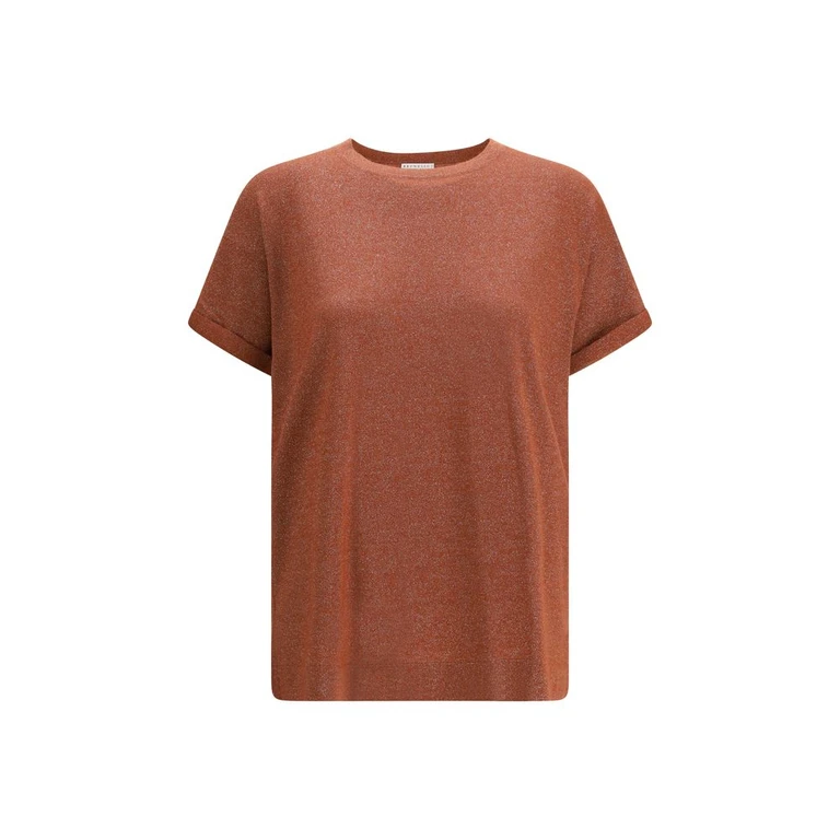 Brunello Cucinelli Multicolor Nylon T-Shirt - Women