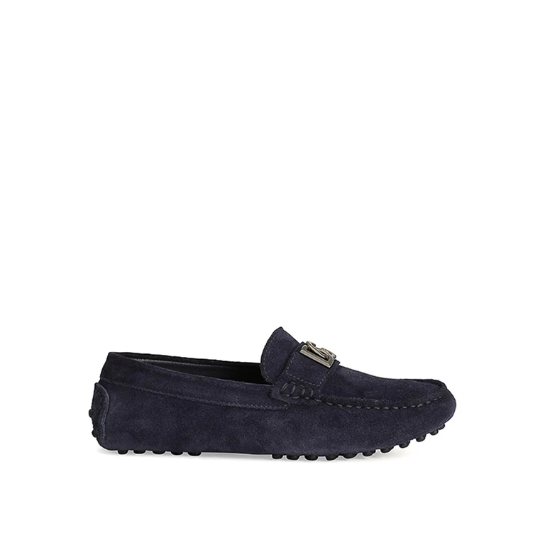 Dolce & Gabbana Jr Mocassins - Bleu (DA5268A12508H669)