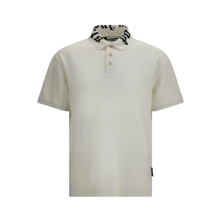 Palm Angels Polo - Blanc (PMGB012S26FAB0030310)