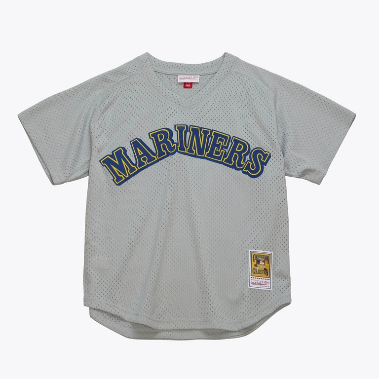 Men's MLB Authentic Bp Jersey - Mariners 1989 Edgar Martinez