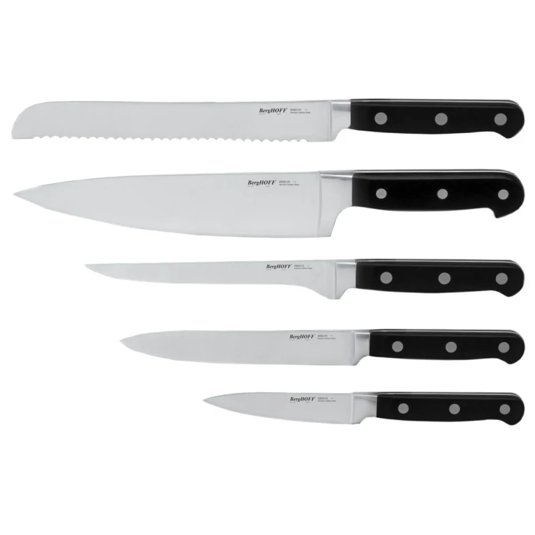 Essentials Contempo 5Pc Stainless Steel Knife Set
