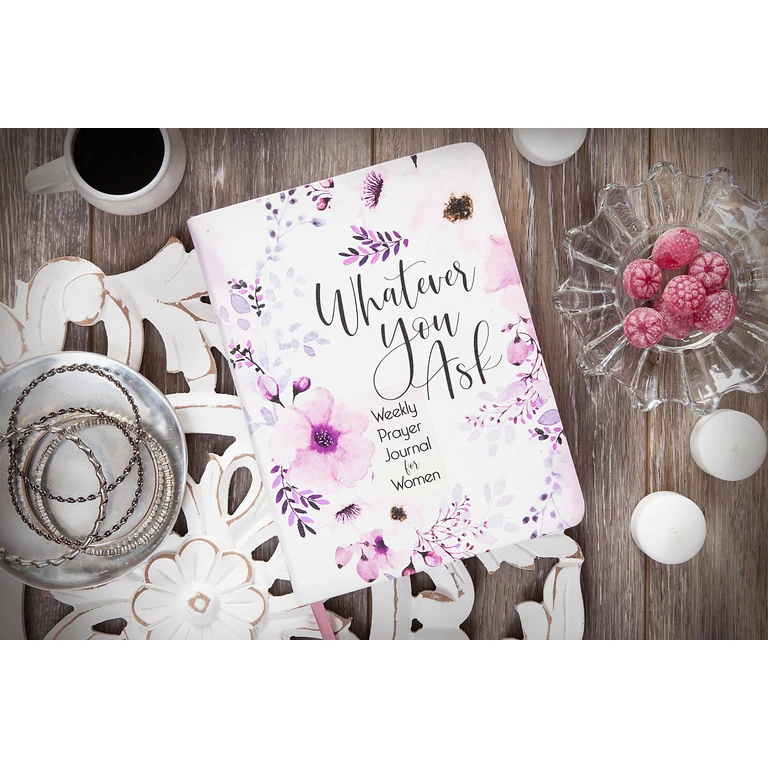Whatever You Ask (Faux Leather Devotional Journal)