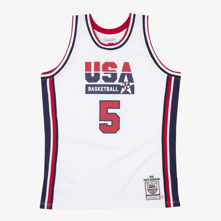 Men's NBA Authentic Jersey Usa 1992 David Robinson Jerseys