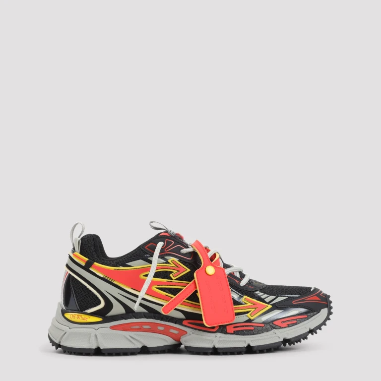 OFF-WHITE - Off-White M-Be Right Back Mesh Sneakers