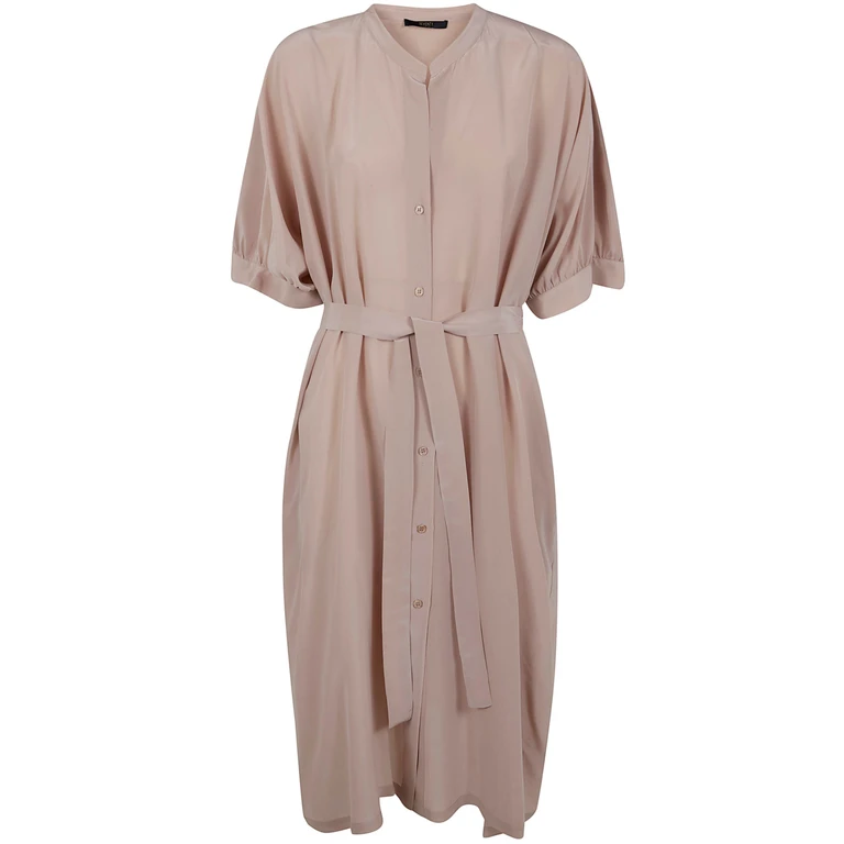 SEVENTY Mixed Silk Sand Wash Dress